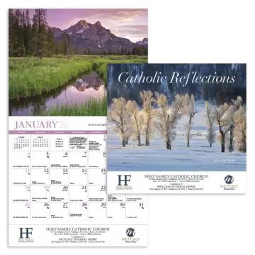 Catholic Reflections Appointment Wall Calendar - Stapled